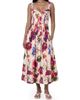 Nicholas the Label Women's Makenna Floral Linen-Blend Midi-Dress - 3