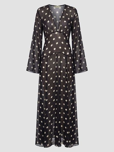Nicholas the Label Women's Marella Polka Dot Maxi Dress