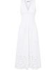 Nicholas the Label Women's Stina Broderie Anglaise Trim Linen-Blend Midi-Dress - 1