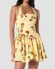 NICHOLAS Women's Amalie Floral Linen-Blend Minidress - 3