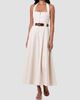 NICHOLAS Women's Anastasia Cotton Zip-Front Belted Midi-Dress - 3