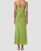 NICHOLAS Women's Calia Ruched Georgette Maxi Dress - 4