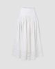 NICHOLAS Women's Elin Linen Drop-Waist Midi-Skirt - 5