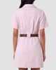 NICHOLAS Women's Embla Utility Belted Denim Minidress - 4