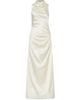 NICHOLAS Women's Fabiana Cowlneck Satin Maxi Dress - 1