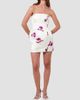 NICHOLAS Women's Kaline Floral Satin Strapless Minidress - 2