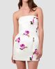 NICHOLAS Women's Kaline Floral Satin Strapless Minidress - 3