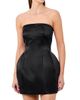 NICHOLAS Women's Kaline Strapless Bustier Satin Minidress - 4