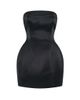NICHOLAS Women's Kaline Strapless Bustier Satin Minidress - 6