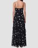 NICHOLAS Women's Kamila Ruffled Polka Dot Georgette Gown - 4