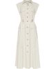 NICHOLAS Women's Romina Cotton-Blend Twill Midi-Shirtdress - 1