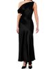 NICHOLAS Women's Sabrina Satin Off-The-Shoulder Asymmetric-Hem Evening Dress - 2