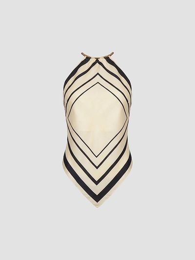 NICHOLAS Women's Skye Halter Scarf Top