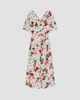 NICHOLAS Women's Vicky Polka Dot & Floral A-Line Midi-Dress - 1