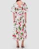 NICHOLAS Women's Vicky Polka Dot & Floral A-Line Midi-Dress - 4