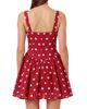 NICHOLAS Women's Vittoria Polka Dot Linen-Blend Minidress - 4