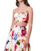 NICHOLAS Women's Yulia Floral Bustier Crop Top - 3