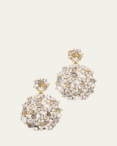 Nickho Rey Bermuda Drop Earrings with Crystals