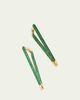 Nickho Rey Bermuda Hoop Earrings with Crystals, Green - 3