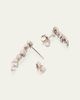 Nickho Rey Cindy Rhodium Crystal Drop Earrings - 4