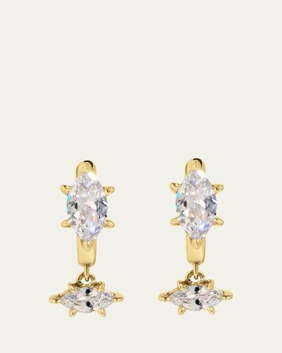 Nickho Rey Diana 14K Gold Vermeil Cubic Zirconia Drop Earrings