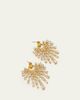 Nickho Rey Holly Earrings with Crystals, White - 3