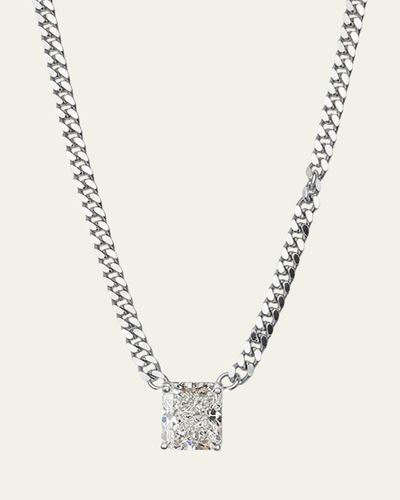 Nickho Rey Jacques Rhodium Vermeil Cubic Zirconia Necklace