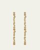 Nickho Rey Julie 14K Gold Vermeil Cubic Zirconia Large Linear Earrings - 1