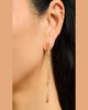Nickho Rey Julie 14K Gold Vermeil Cubic Zirconia Large Linear Earrings - 2