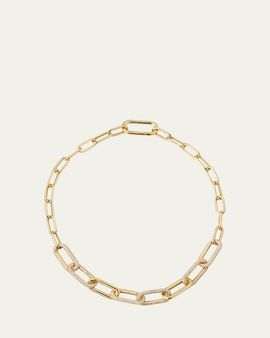 Nickho Rey Link Collar Necklace with Crystals
