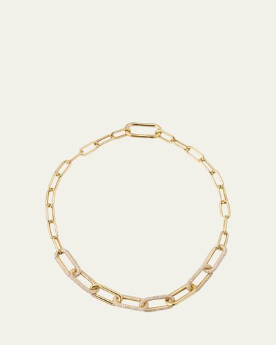 Nickho Rey Link Collar Necklace with Crystals