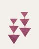 Nickho Rey Meghan Drop Earrings with Crystals, Hot Pink - 1
