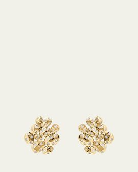 Nickho Rey Picasso 14K Gold Vermeil Cubic Zirconia Cluster Earrings