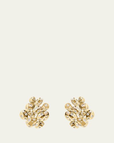 Nickho Rey Picasso 14K Gold Vermeil Cubic Zirconia Cluster Earrings