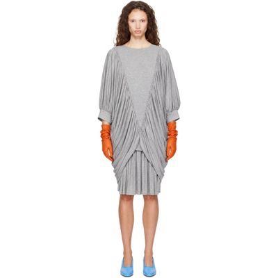 Nicklas Skovgaard Nicklas Skovgaard Gray Alisette Midi Dress