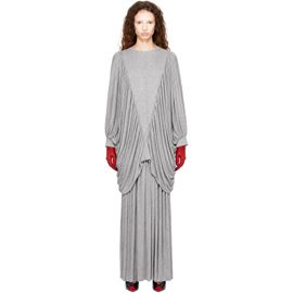 Nicklas Skovgaard Nicklas Skovgaard Gray Orchidea Maxi Dress