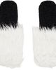 Nicklas Skovgaard Nicklas Skovgaard SSENSE Exclusive Black & White Camille Mitts - 1