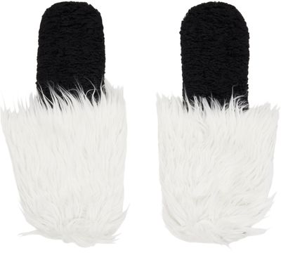 Nicklas Skovgaard Nicklas Skovgaard SSENSE Exclusive Black & White Camille Mitts