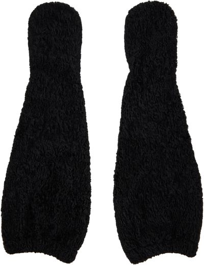 Nicklas Skovgaard Nicklas Skovgaard SSENSE Exclusive Black Eva Mitts