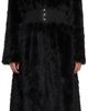 Nicklas Skovgaard Nicklas Skovgaard SSENSE Exclusive Black Lily Faux-Fur Coat - 1