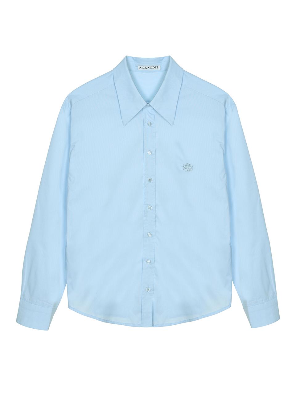 NICK&NICOLE Classic Standard Wrinkle Free Essential Shirt [Sky Blue]