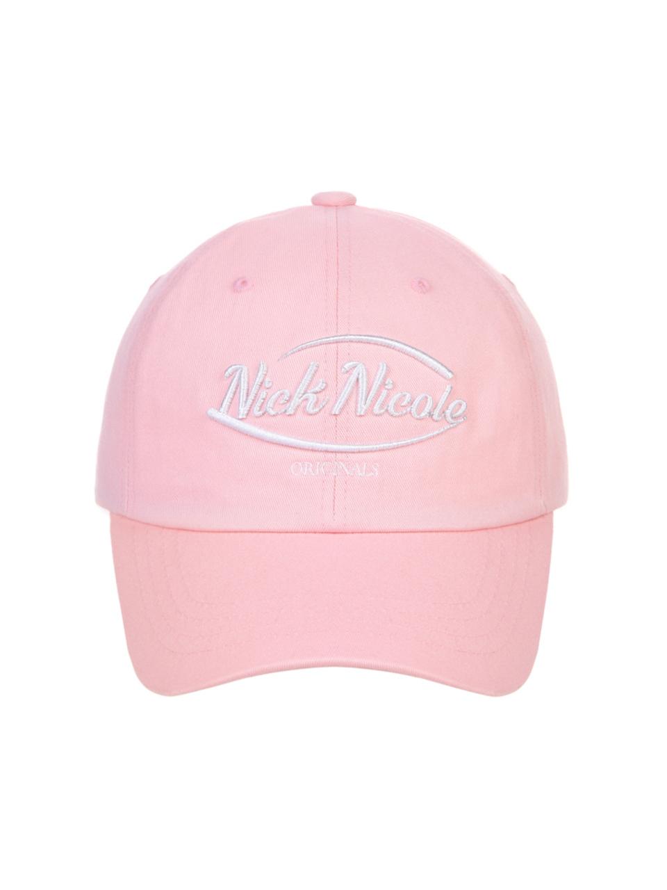 NICK&NICOLE Logo Ball Cap [Pink]