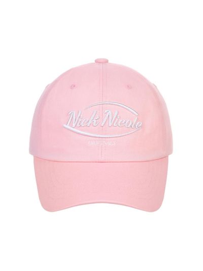 NICK&NICOLE Logo Ball Cap [Pink]