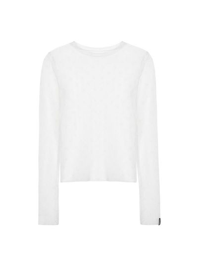 NICK&NICOLE MASH FLOWER PATTERN TOP [WHITE]