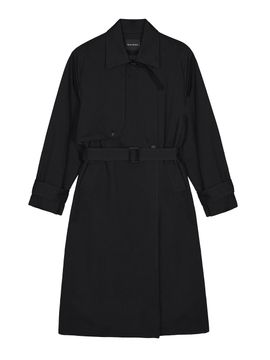 NICK&NICOLE Oversized Single Signature Coat [Beige]