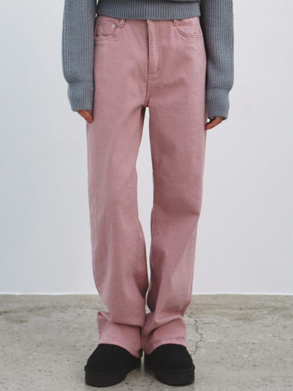 NICK&NICOLE Premium Colorful Cotton Pants_Indi Pink