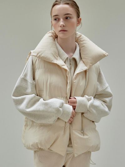 NICK&NICOLE Puffer Padding Vest _2 COLOR