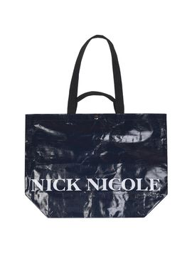 NICK&NICOLE Reusable Tarpaulin Nicole Bag [Navy]