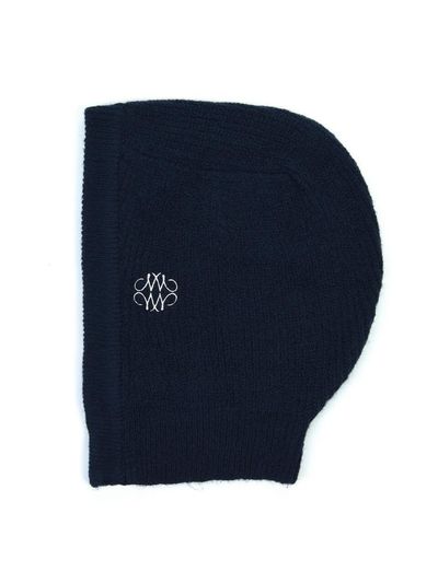 NICK&NICOLE Signature Logo Soft-Touch Balaclava [NAVY]