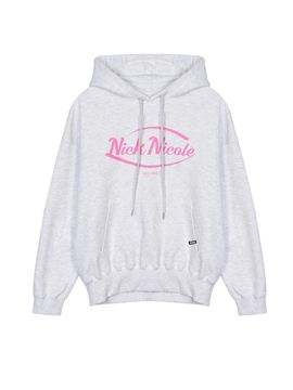 NICK&NICOLE Standard Fit Cotton Blend Hoody [Pink]
